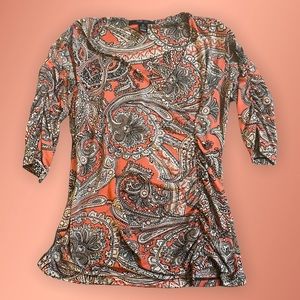 Style & Co paisley top